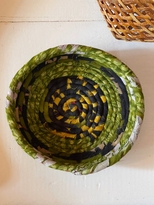 Fabric bowl, handcrafted fabric bowl