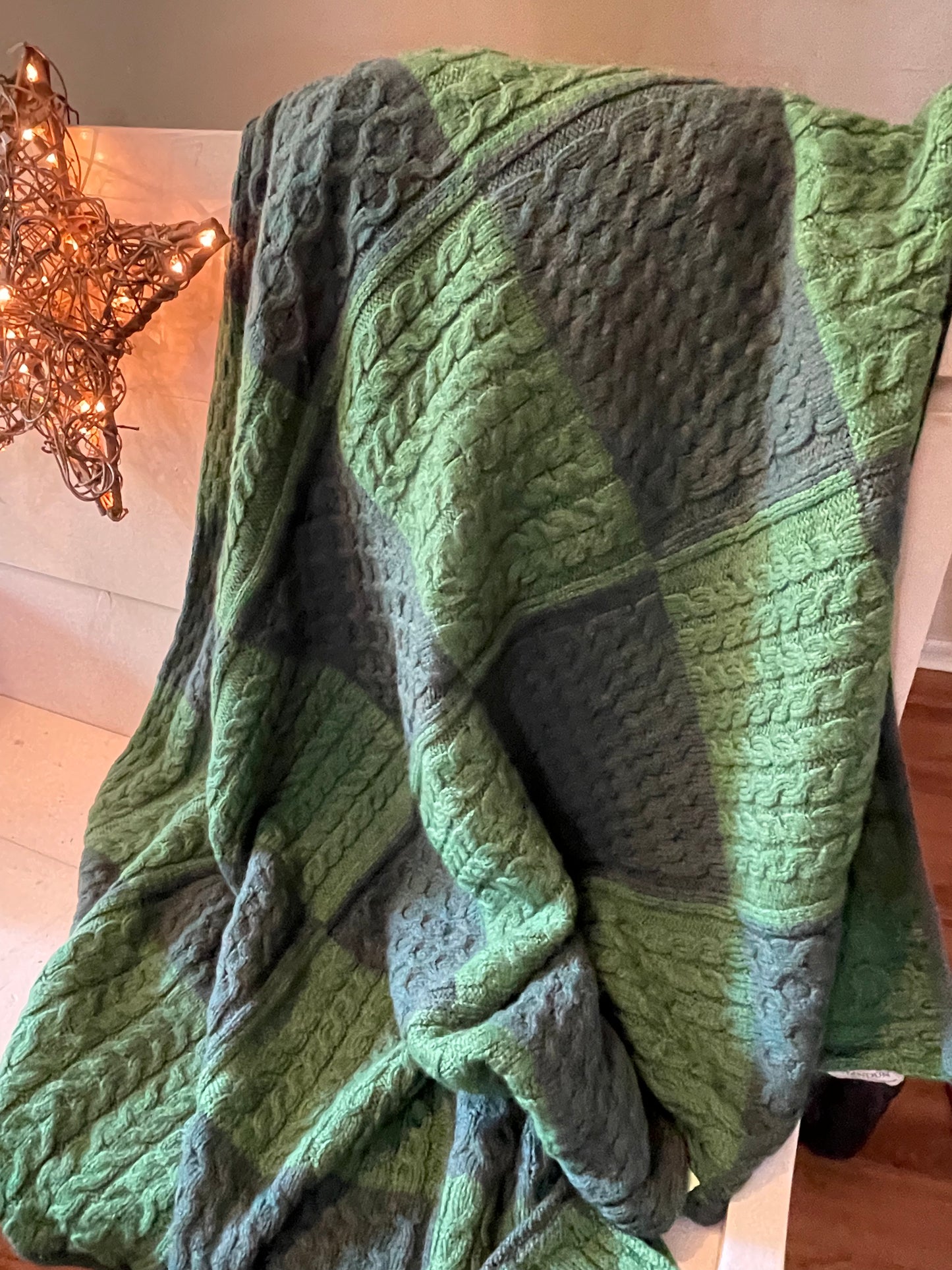 Standun spiddal Irish merino wool blanket