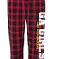 Plaid flannel pants