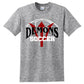 soccer team shirt,  warner robins demons, demonettes