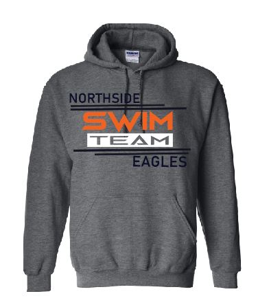 Swim team hoodie sweatshirt