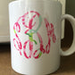 Dog lover mug, personalized mug