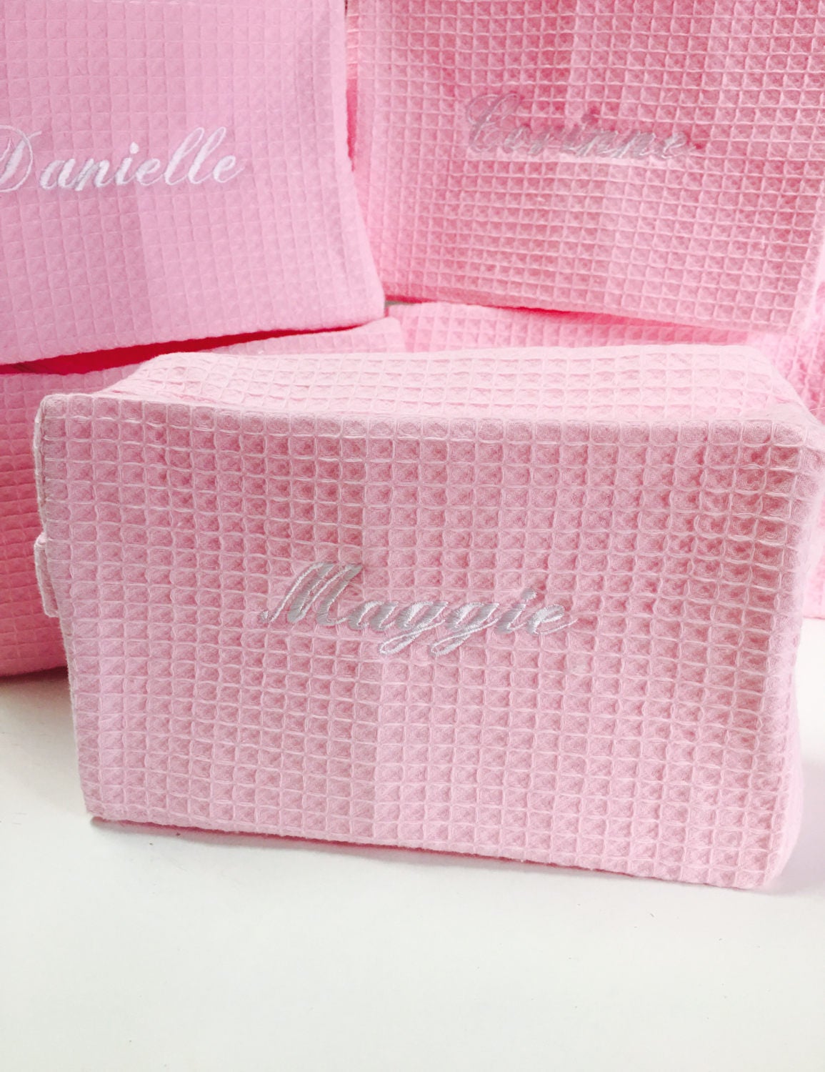 monogrammed makeup bag, personalized cosmetic bag, design your own