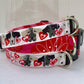 valentine dog collar, puppy love