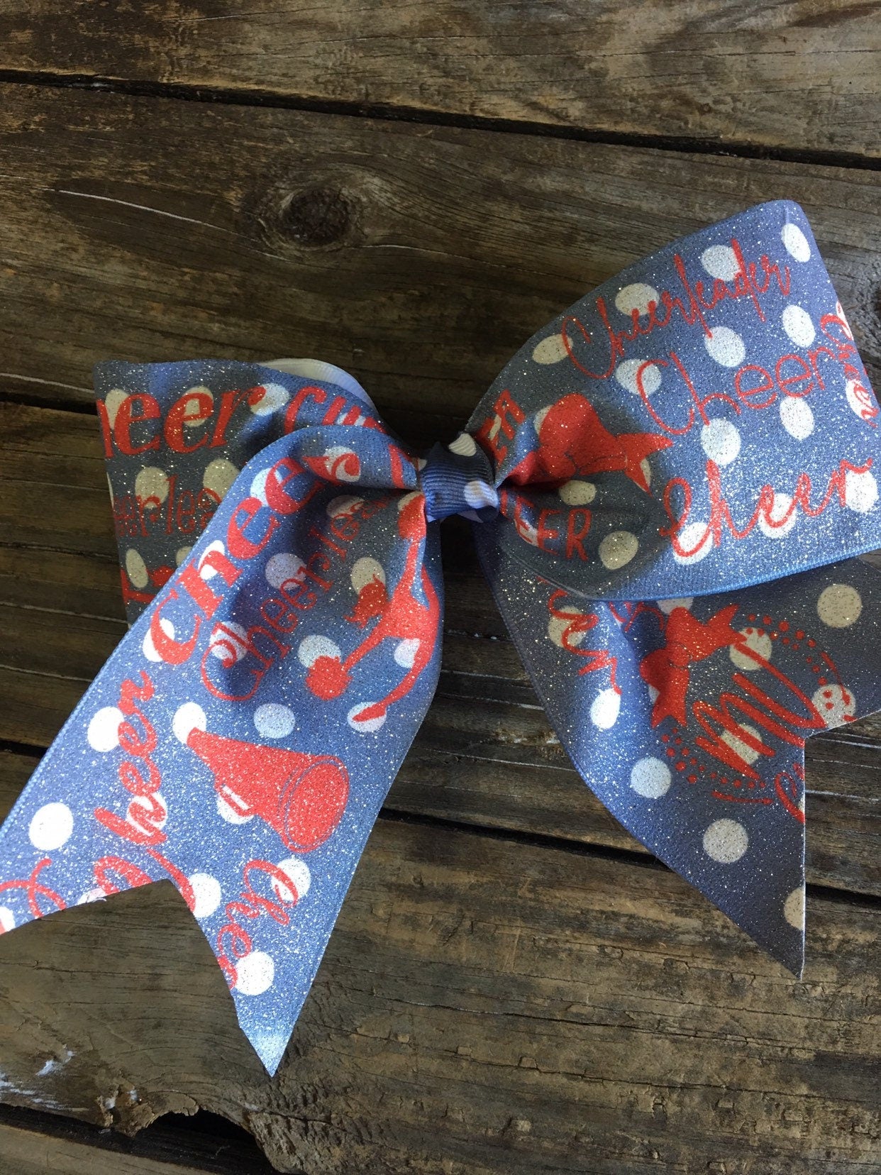 customized cheer bow