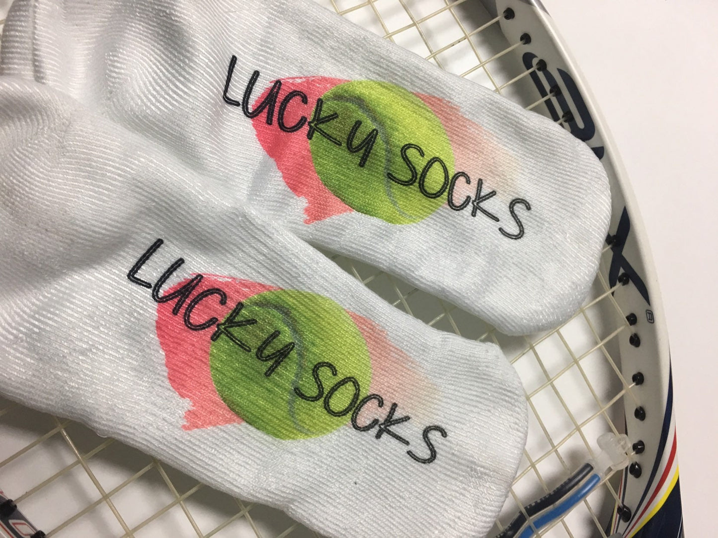 Tennis lucky socks