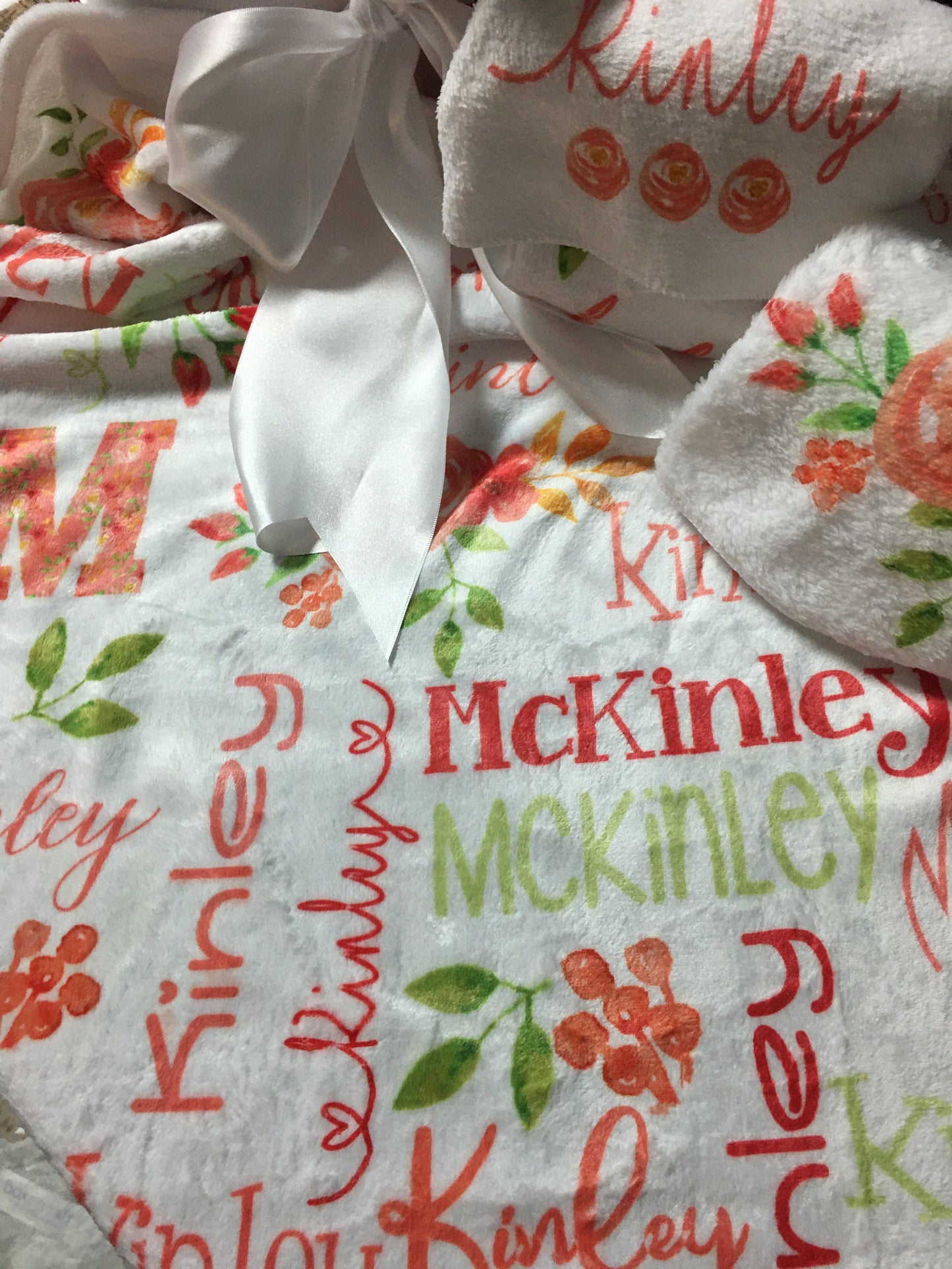 Personalized baby blanket, name baby blanket, customized baby blanket