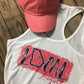 Hometown tanks, state t shirt customized, local