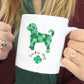 St Patrick's Day mug, Lucky dog mug