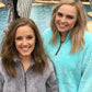 Sherpa fleece jacket, Charles River quarter zip jacket, monogrammed jacket
