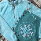 Sherpa fleece jacket, Charles River quarter zip jacket, monogrammed jacket