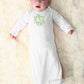 Monogrammed infant layette, Lilly inspired monogrammed layette