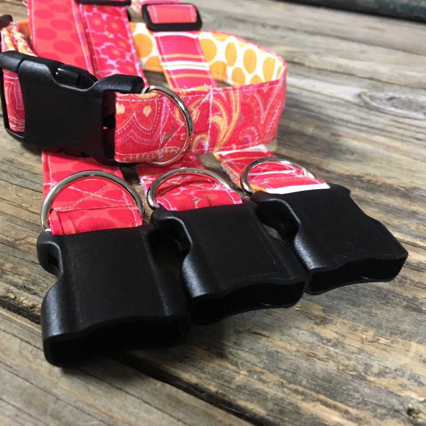 Citrus patterned dog collar