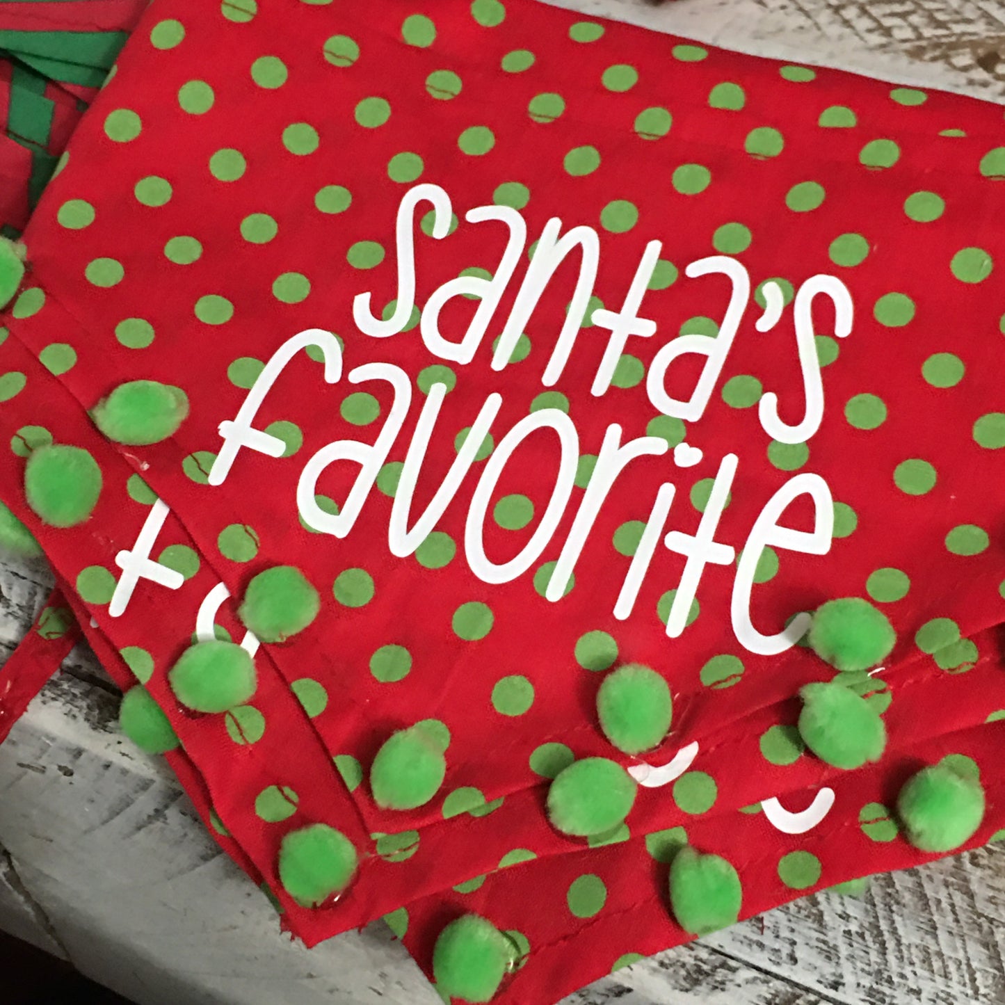 Santa’s favorite dog bandana