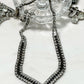 Rhinestone necklace, vintage rhinestone necklace