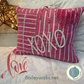 Valentine’s pillow, farmhouse pillow