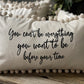 Personalized pillow, farmhouse style pillow with words