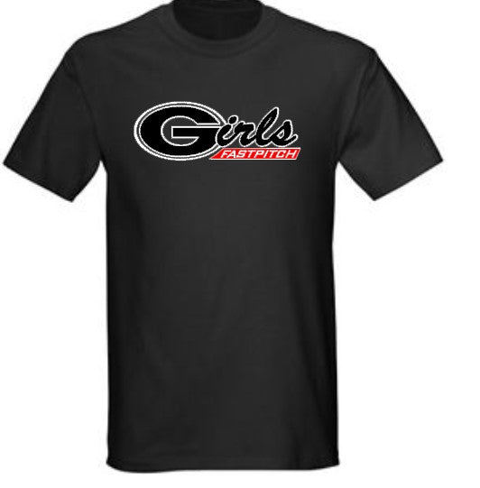 ga girls softball shirt, custom team shirt